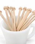 Cute Cat Stirrers (set of 12)
