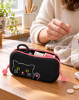 PuniLabo Kitty Double Zipper Pouch