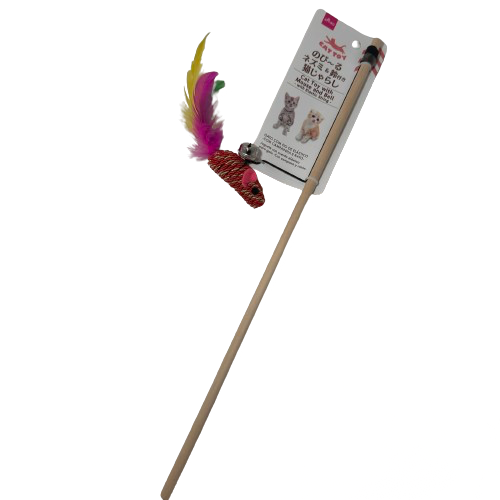 Cat Toy with Mouse and Bell