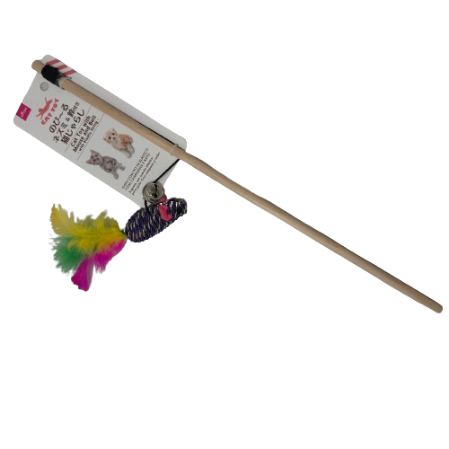 Cat Toy with Mouse and Bell