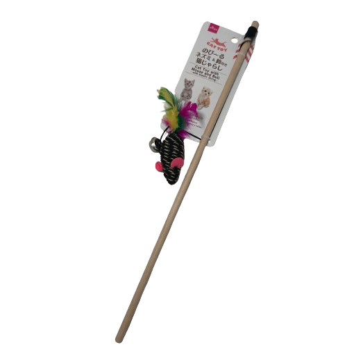 Cat Toy with Mouse and Bell