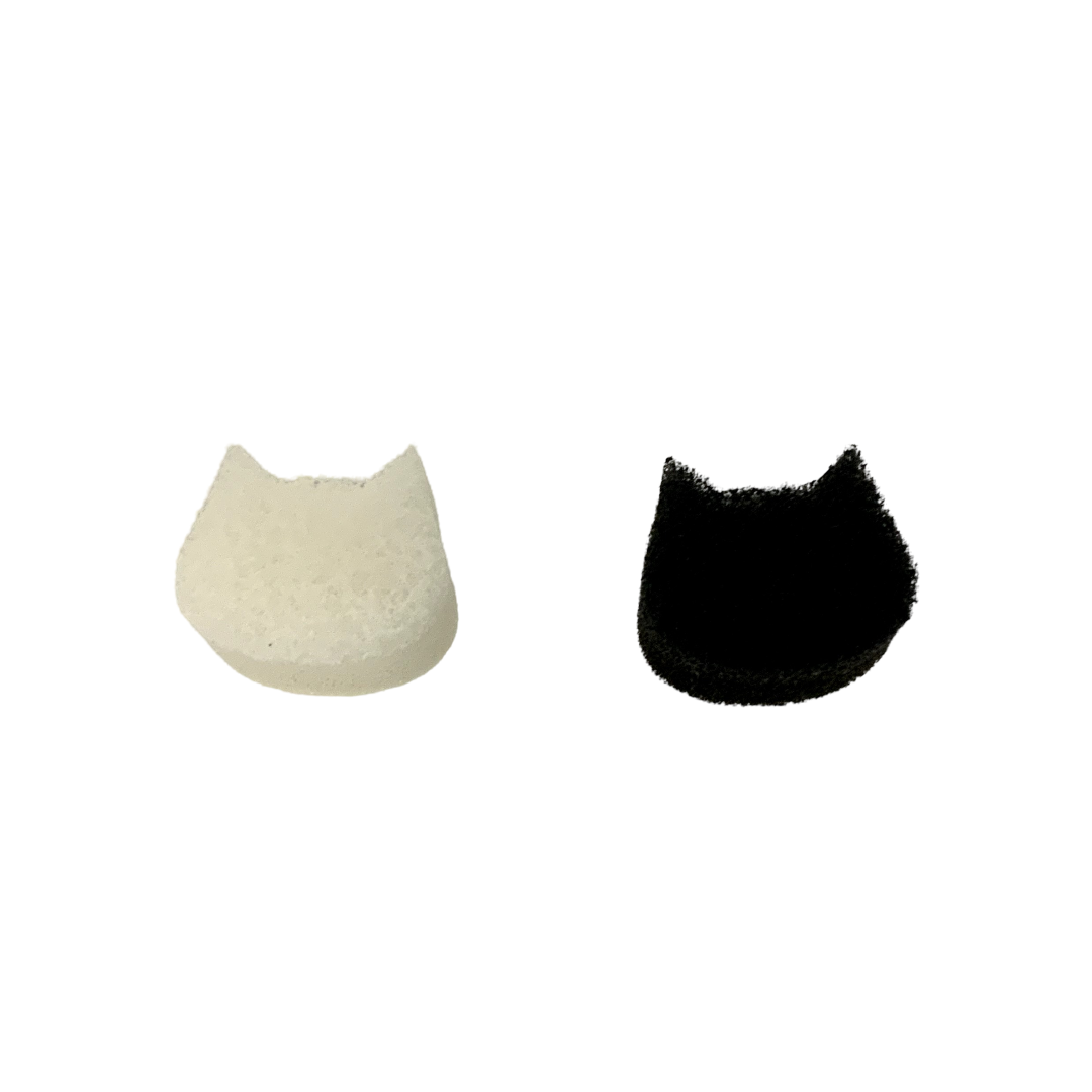 Cat Face Sponge set of 2