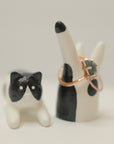 Jumping Cat Ring Stand
