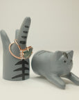 Jumping Cat Ring Stand