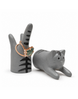 Jumping Cat Ring Stand