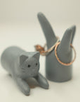 Jumping Cat Ring Stand