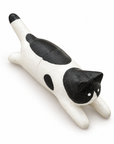 Jumping Cat Magnet black & white frontside