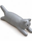 Jumping Cat Magnet gray frontside