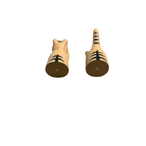 Jumping Cat Magnet brown tabby