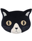 Kitty Face Cushion black