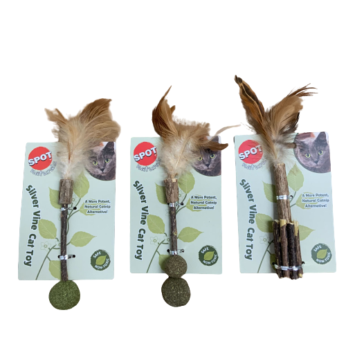 Silver Vine Cat Toy package frontside