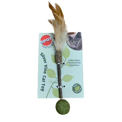 Silver Vine Cat Toy cat nip ball package frontside