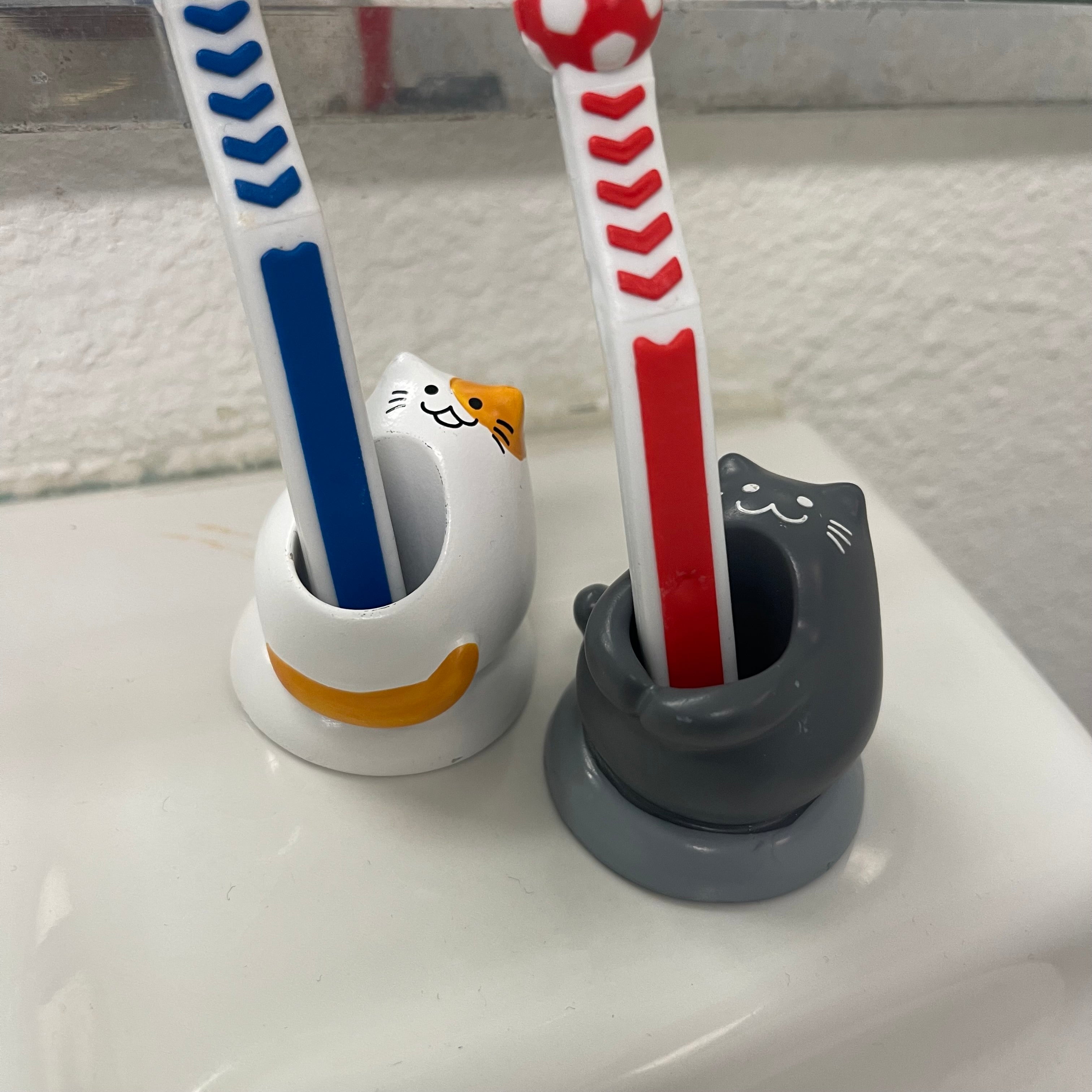 Cute Cat Tooth Brush Holder