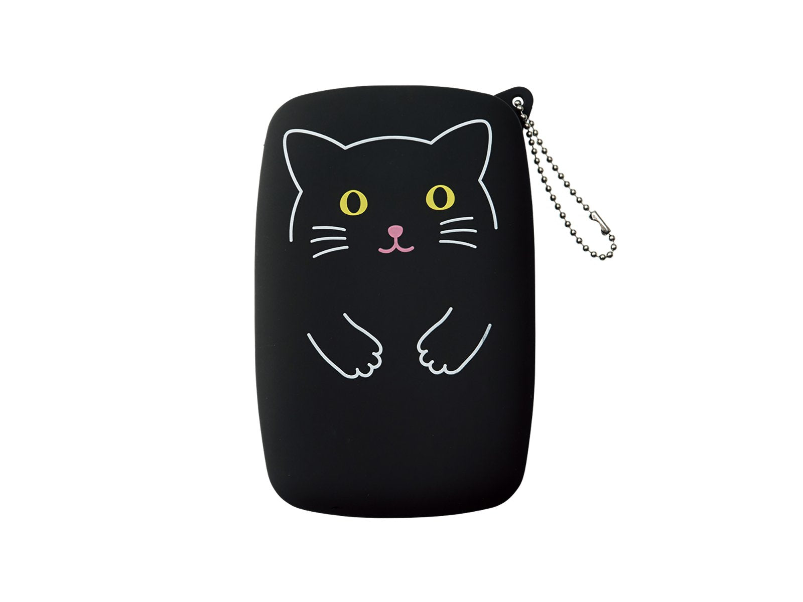 PuniLabo Kitty Squeeze Pouch (Large) black