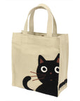 Kitty Tote Bag beige frontside