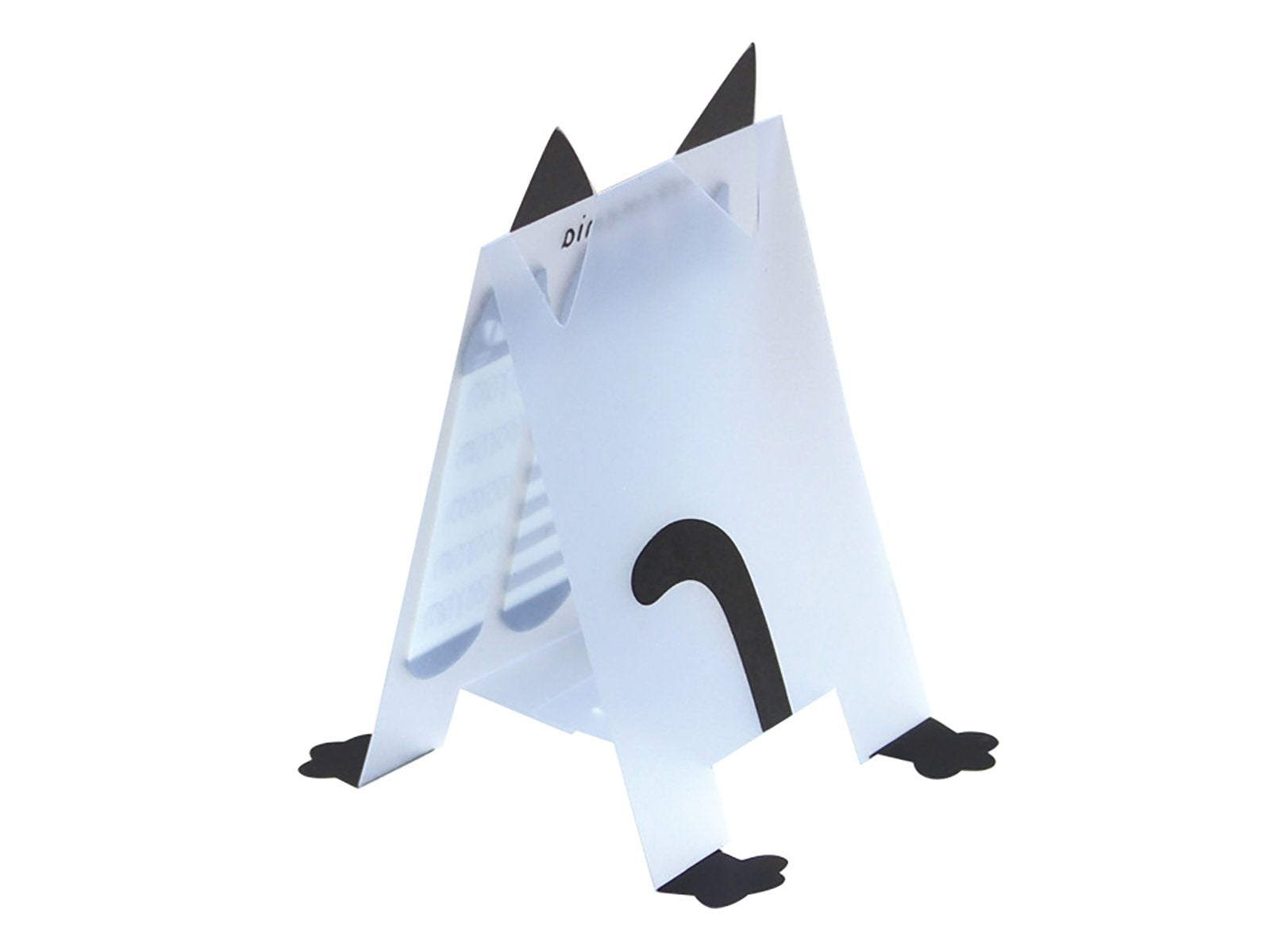 Kitty Trio Sticky Notes - Set of 2 (Black and Red) black backside