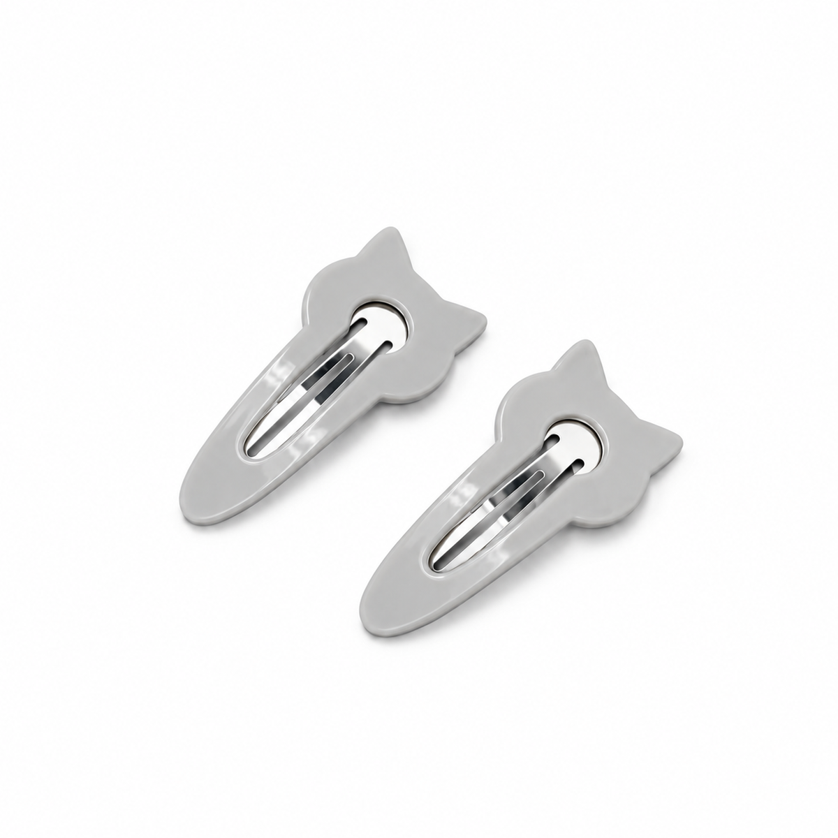 Cat Ear Snap Hair Clips – Set of 2