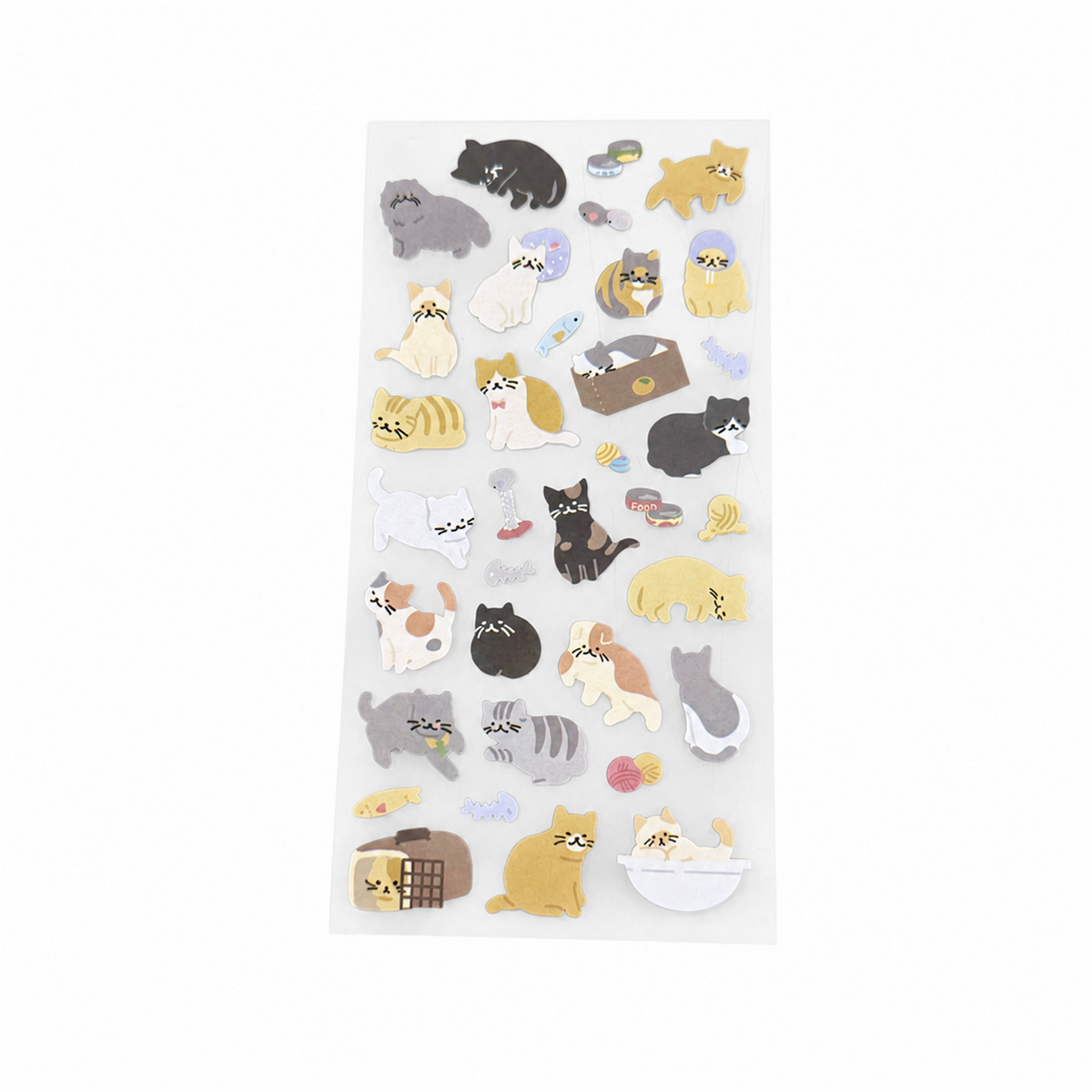 Cute Cat Sticker Sheet