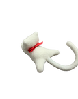 Cat Clip white backside