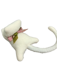 Cat Clip oriental ribbon white backside