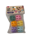 Toy Bell Barrel Balls Set of 6