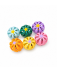 Toy Bell Barrel Balls Set of 6