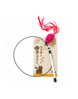 Cat Toy with Pink Mouse and Bell