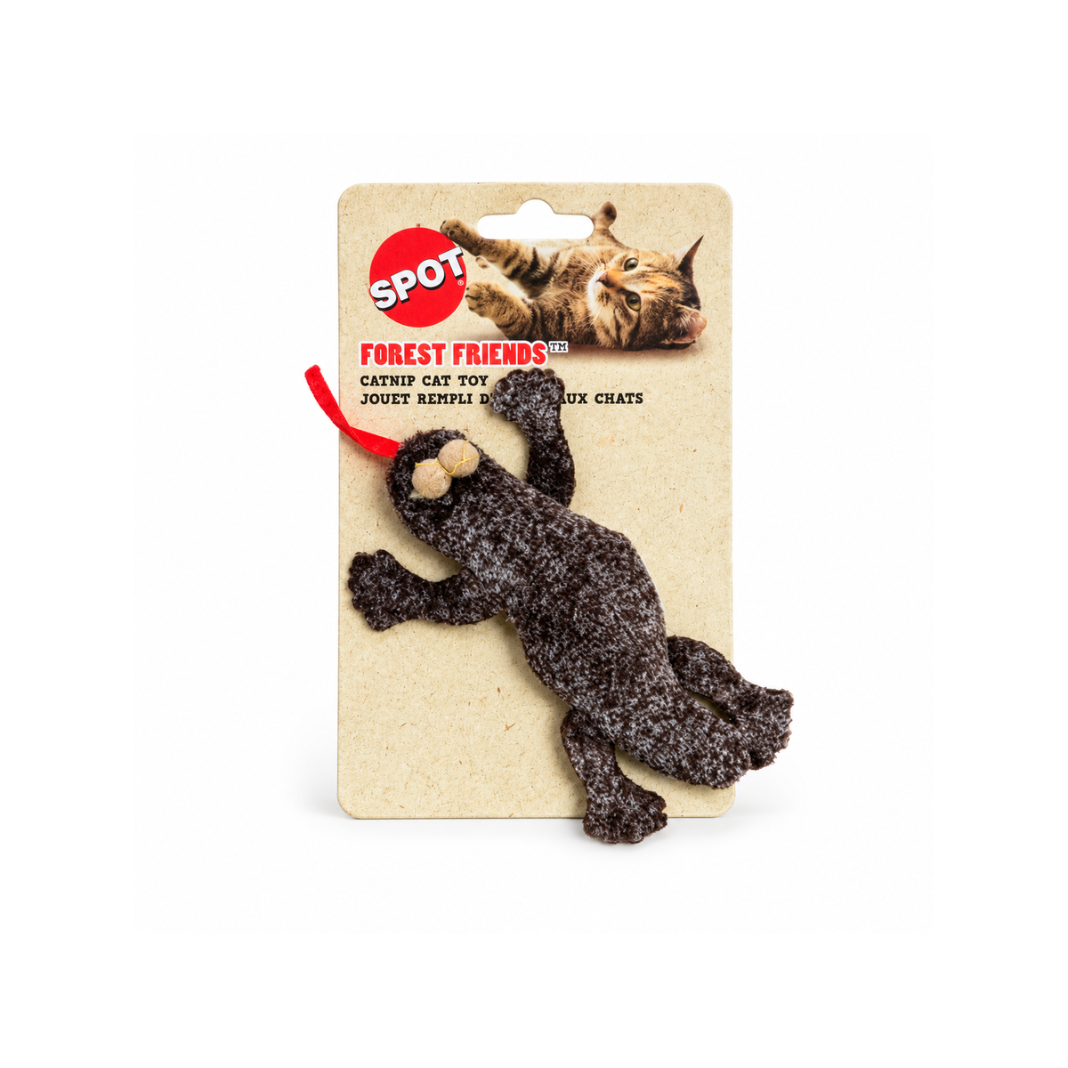 Forest Friend Cat Toy lizard package frontside