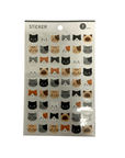 Cat Face Stickers