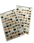 Cat Face Stickers