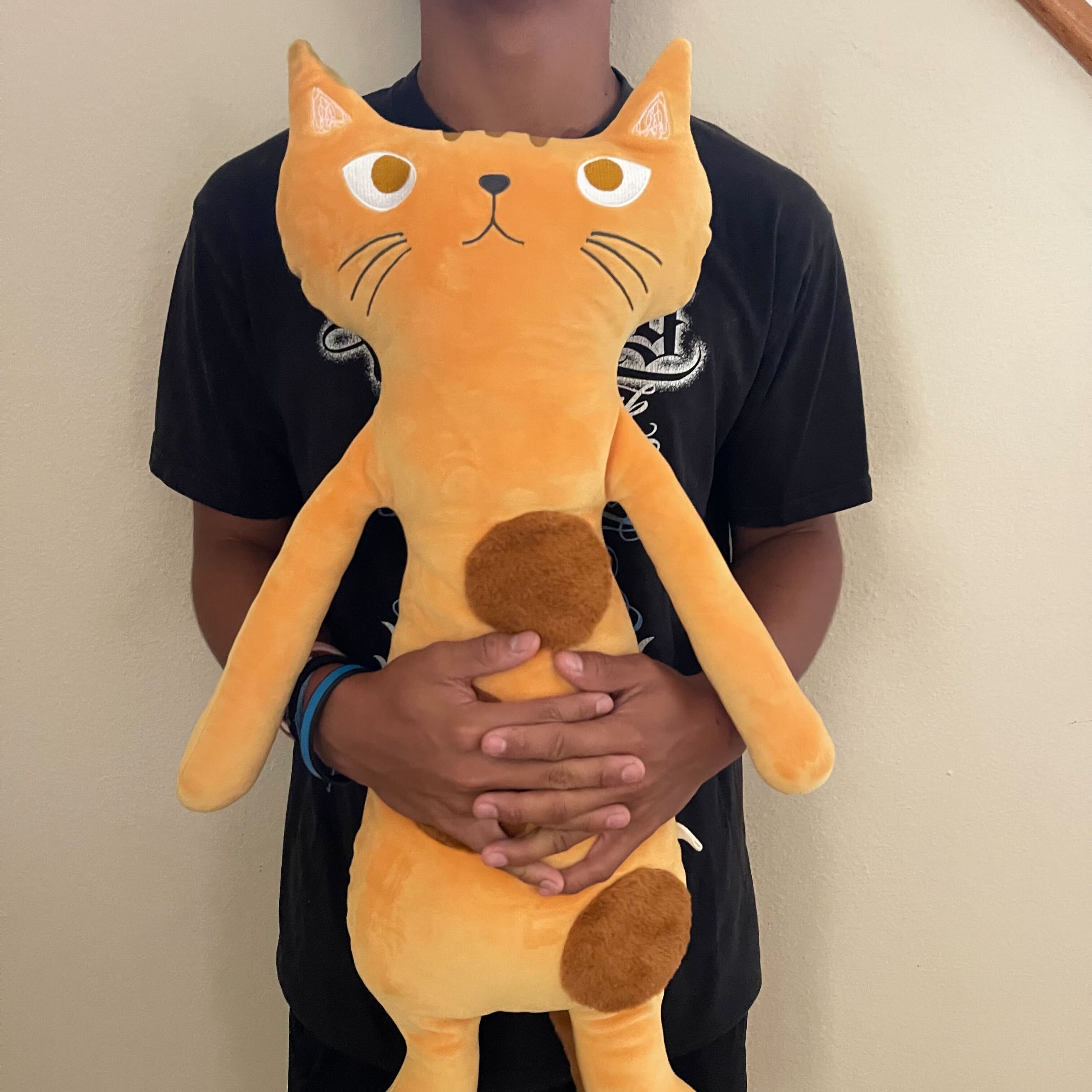 Cute Cat Plushie Long