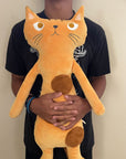 Cute Cat Plushie Long