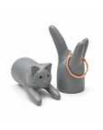 Jumping Cat Ring Stand