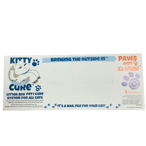 Kitty Cure Scratching Strips package frontside