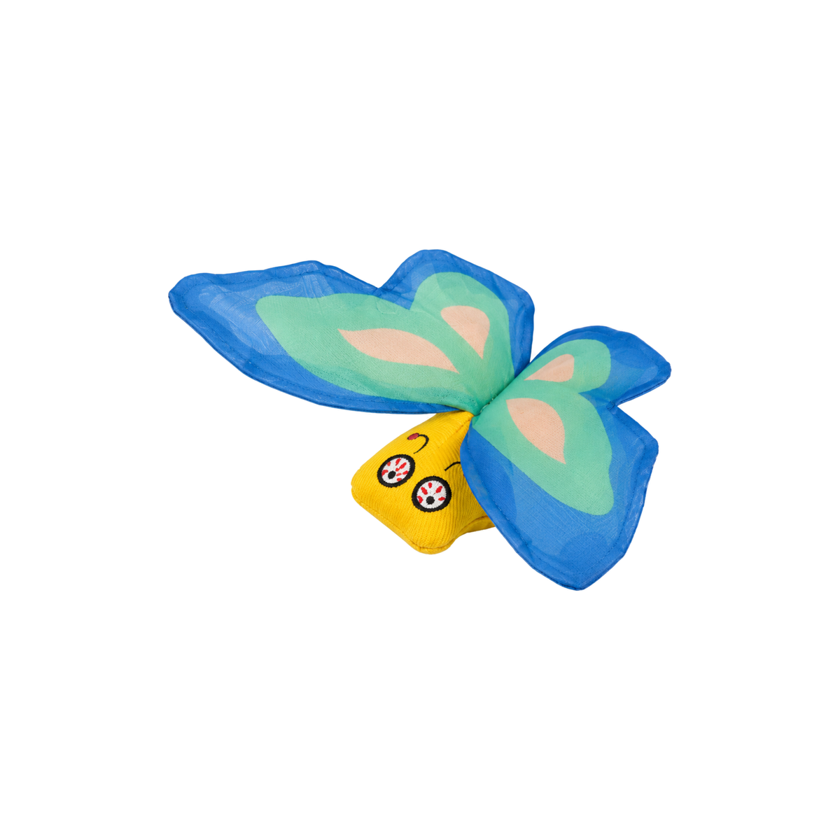 Yeowww! Butterfly blue