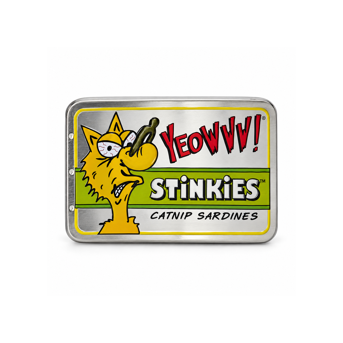 Yeowww! Stinkies Catnip Sardines package frontside