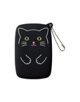 PuniLabo Kitty Double Zipper Pouch black