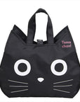 Black Kitty Bath Bag frontside